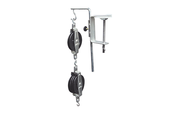 21027 Support rod standing pulley and desk-side cl