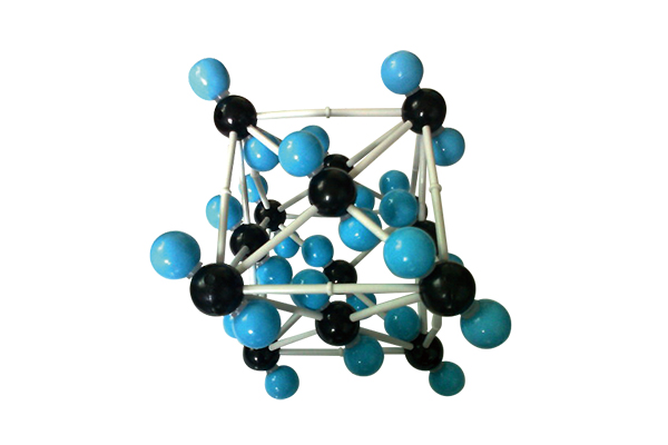 3121 Carbon crystal structure model